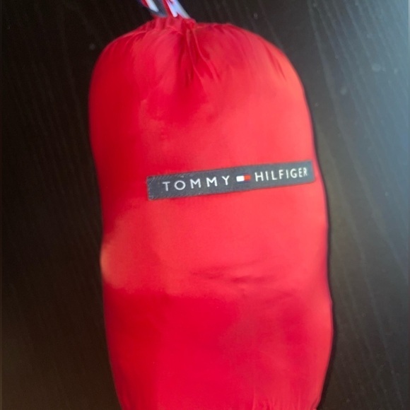 Tommy Hilfiger Red Packable Coat - Picture 6 of 8
